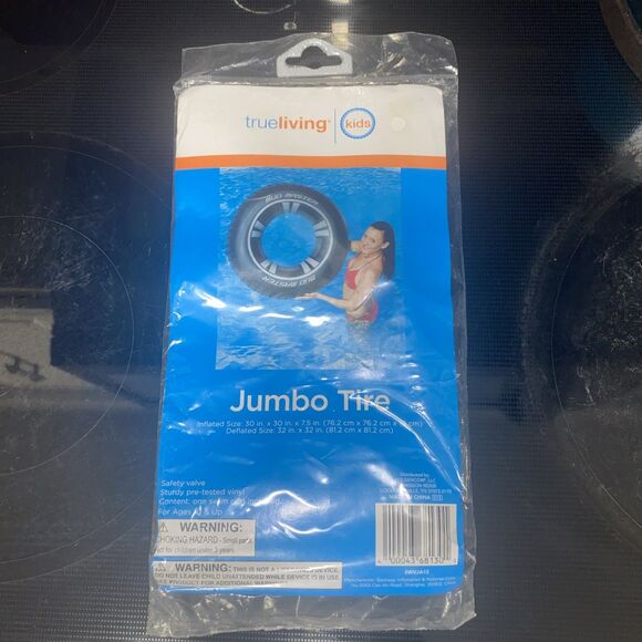 True Living Kids Jumbo Tire Inflatable - Picture 1 of 2